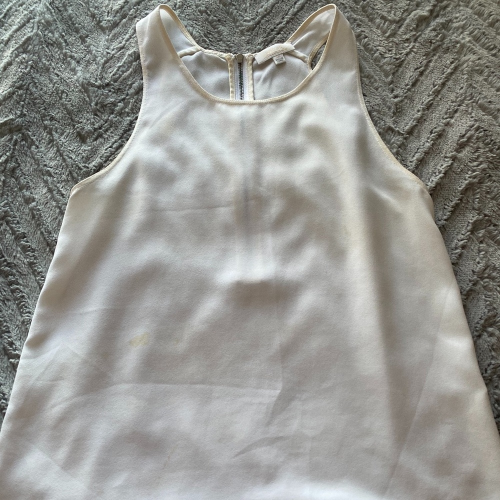 Aritzia Silk Tank Top XXS